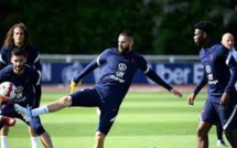 KARIM BENZEMA A REPRIS L'ENTRAÎNEMENT COLLECTIF AVEC LES BLEUS