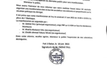 Mobilisation à la Place de la nation : La coalition Yewwi Askan Wi a déposé une nouvelle demande sur la table du préfet de Dakar.