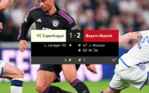 FC Copenhague - Bayern Munich : Le Bayern renverse Copenhague sur sa pelouse