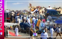 Tournée économique: Le Président Macky Sall vient d'arriver à Kaolack.