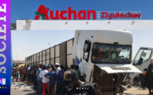 Ziguinchor : Un camion de livraison percute « Auchan » et fait une victime