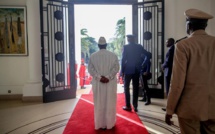 Palais présidentiel : Les images du départ de Macky Sall