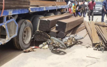 LOUGA | UN CONDUCTEUR DE MOTO ”JAKARTA” MORTELLEMENT TOUCHÉ PAR DES BARRES DE FER TOMBÉES D’UN CAMION