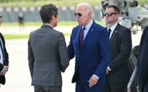 80 ans du Débarquement : Emmanuel Macron entame les commémorations, Joe Biden est arrivé en France