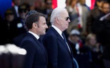 Joe Biden préside la cérémonie au cimetière américain de Colleville-sur-Mer