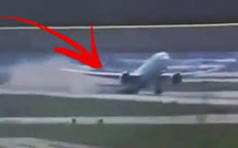 Un Boeing 777 racle la piste pendant son décollage à l'aéroport de Milan