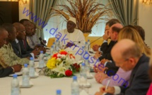 ​Audience accordée au Sénateur Chris Coons, président de la commission du Sénat en charge des affaires africaines.