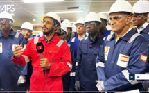 SENEGAL-MAURITANIE-ECONOMIE / Exploitation gazière : Birame Souleye Diop et son homologue mauritanien sur le navire FPSO du GTA