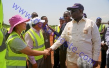 Macky Sall visite les chantiers de Diamniadio