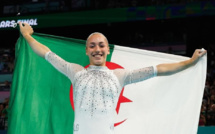 KAYLIA NEMOUR, UNE ÉTOILE MONTANTE DE LA GYMNASTIQUE ALGERIENNE, REMPORTE L’OR AUX BARRES ASYMÉTRIQUES