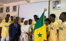 AFROBASKET U18 | LA MINISTRE KHADY DIENE GAYE ENCOURAGE LES LIONCEAUX À JOUER « À FOND » POUR HONORER LE DRAPEAU