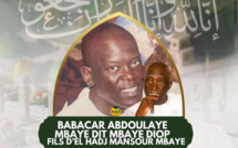 Nécrologie -Haj Mansour Mbaye endeuillé 