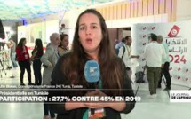 Présidentielle en Tunisie : une participation très faible avec une désaffection des jeunes