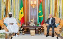 Rencontre- Le président Bassirou Diomaye s'est entretenu avec son homologue Mauritanien,  Mohamed Ould Cheikh El Ghazouani