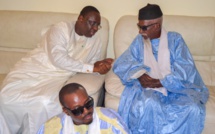 Macky Sall recoit le fils aine du khalif general des mourides Serigne Moustapha Maty Leye Mbacke